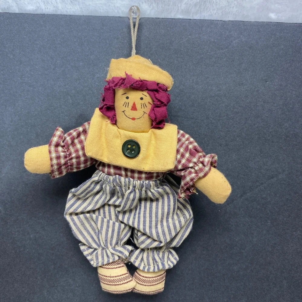 Primitive Folk Art Doll‎ Stuffed Country Farmhouse Rustic Americana Decor